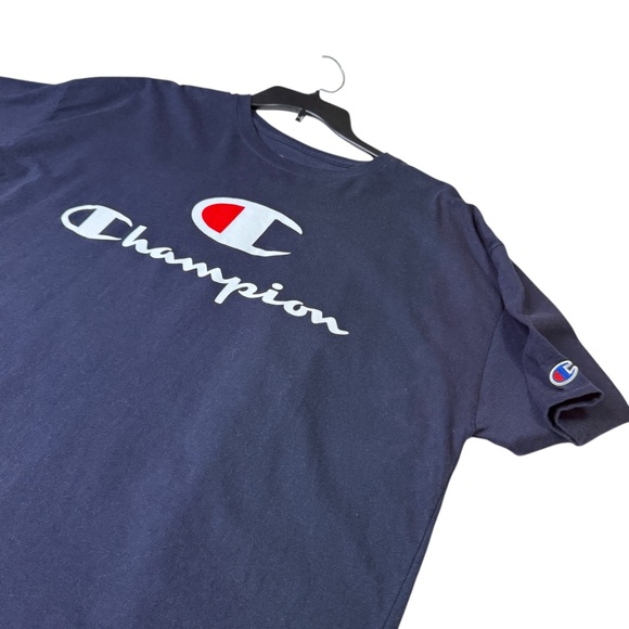 Champion Authentic Athleticwear Dark Blue Tee 2XL - Picture 4 of 11